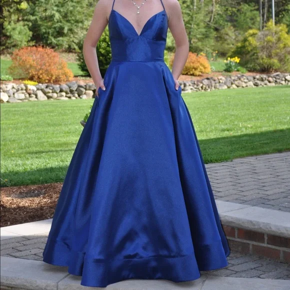 Sherri Hill Dresses | Sherri Hill Prom Dress | Color: Blue | Size: 4 | Ejayseu's Closet